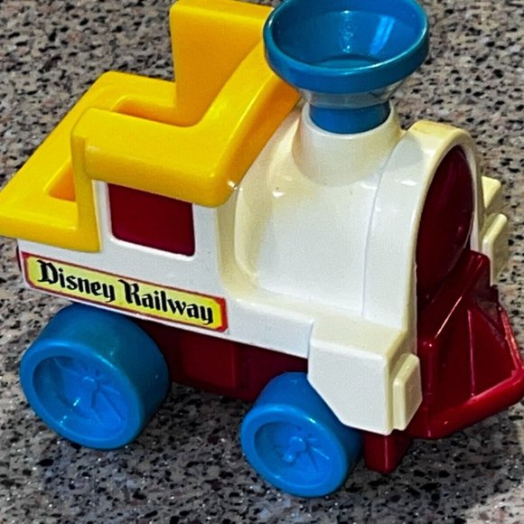 Toys Vintage Disney Railway Plastic Toy Train Engine Hong Kong Poshmark
